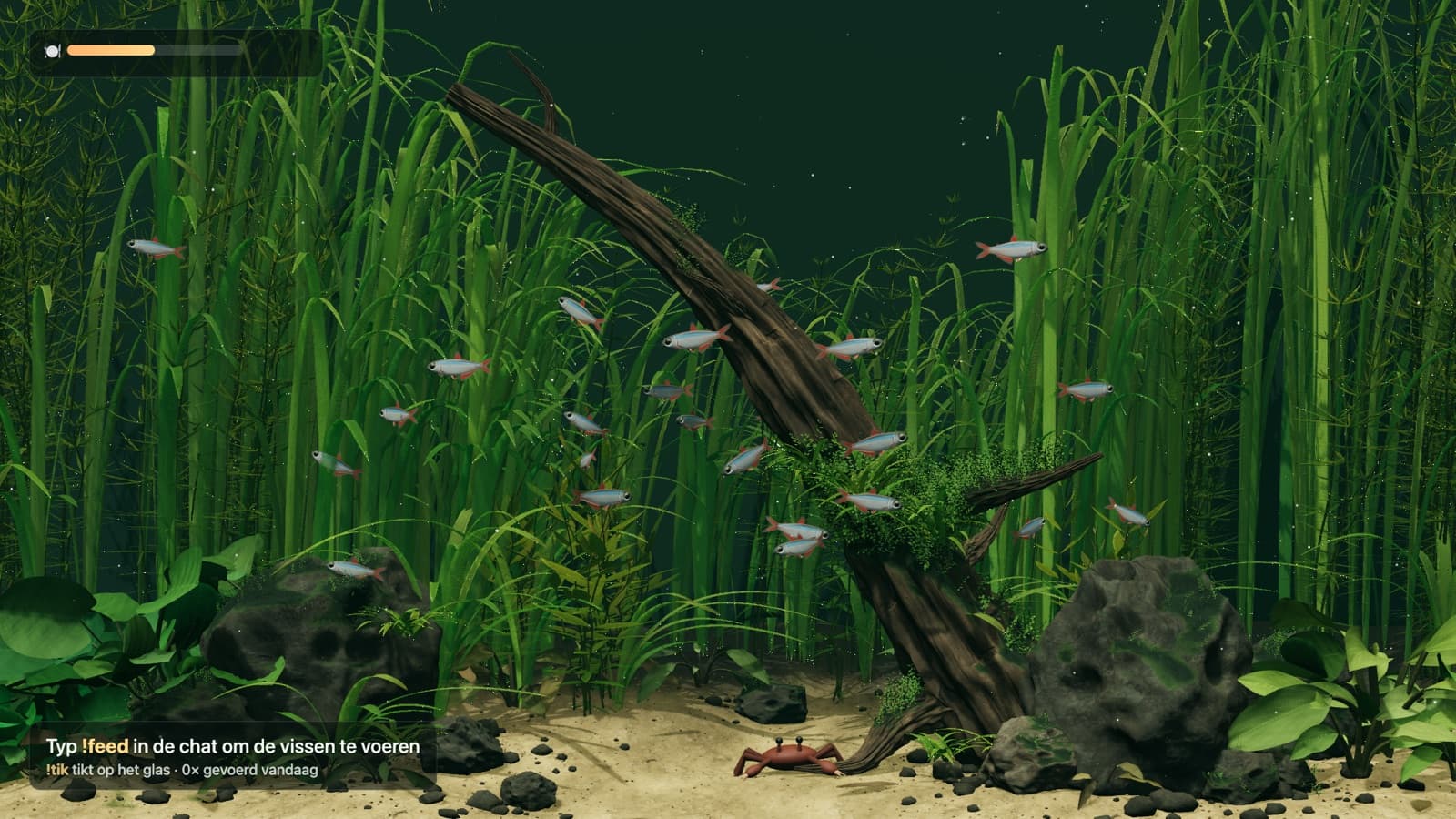 Screenshot van Live aquarium